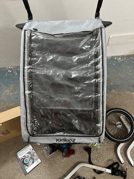 Cyklovozík qeridoo kidgoo 2 pro, 