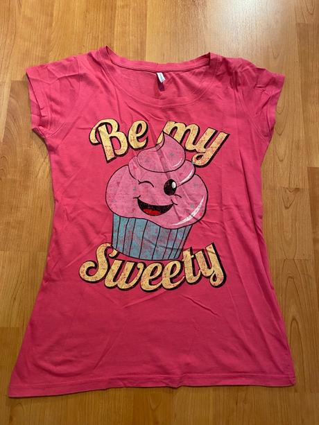 Ružové tričko - veľ. m, fishbone,m