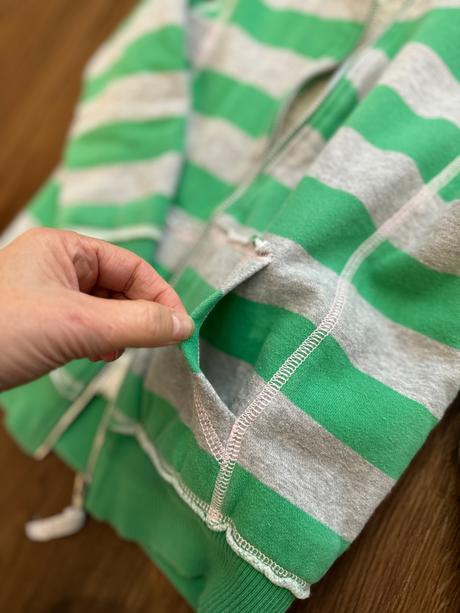 Hruba mikina s kapucou, 134, s dopor. postou, mini boden,134