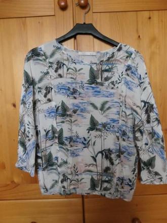 Oui nautical palm original dovolenkova top/bluzka, s