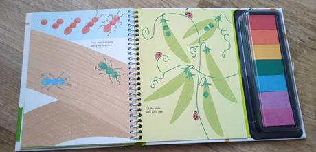 Odtlačková kniha usborne,