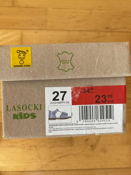 Sandálky, lasocki,27