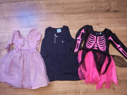 3 krásne šaty, h&m,98
