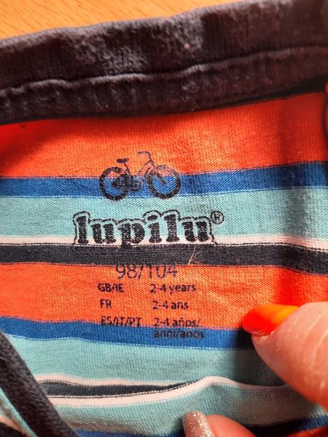 Chlapčenské tričko, lupilu,104