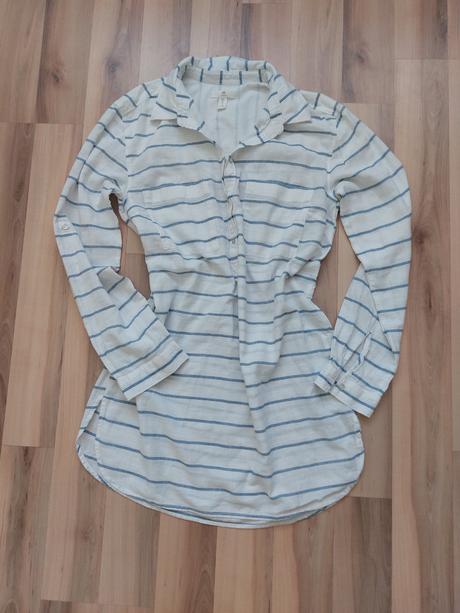 Košeľové šaty/ tunika s, h&m,s