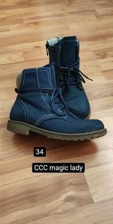 Dievčenské vysoké topánky, 34