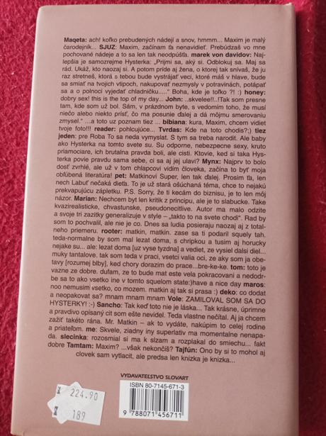 Maxim e.matkin polnočný denník, 