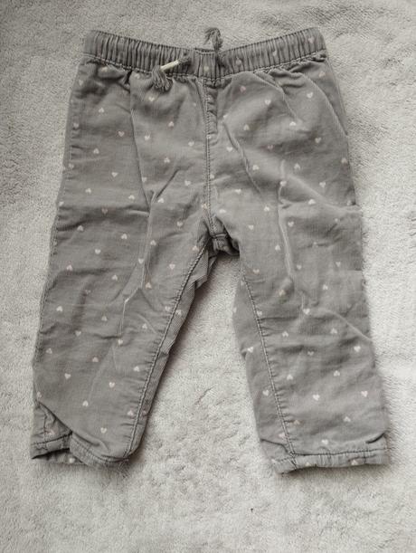 Nohavice h&m, h&m,68