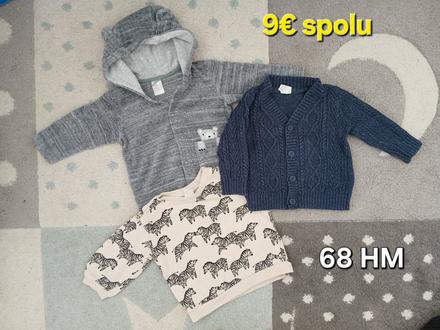 Mikiny a svetrik 68, h&m,68