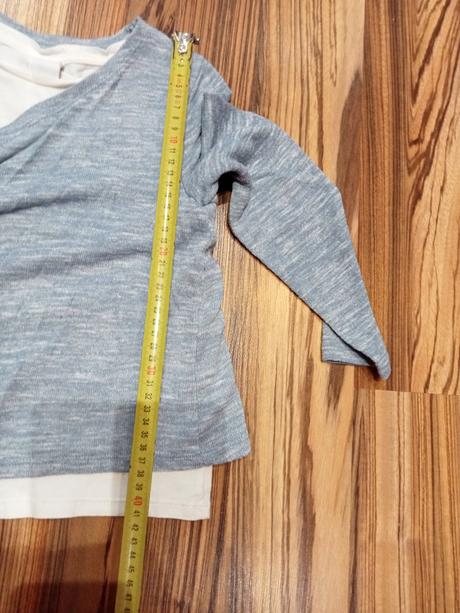 Detske tricko s kardiganom, pampolina,134