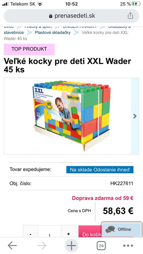 Xxl skladacka, 