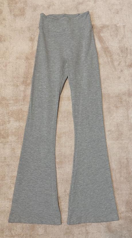 Primark sivé zvonové legíny, primark,xs