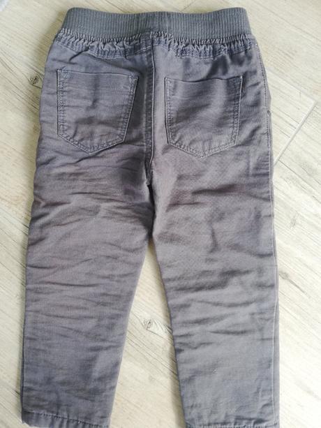 Zateplené chlapčenské rifle, primark,98