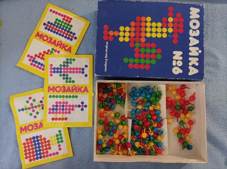Ruská mozaika a mozaika v kufríku, 