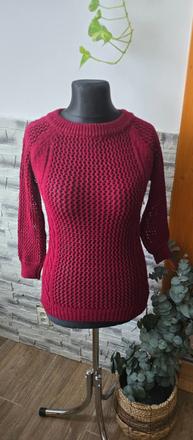 Dierkovaný pulover l, l