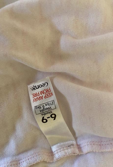 Bavlnené overaly na spanie s potlačou george v. 74, george,74