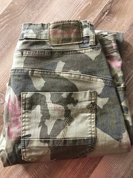 Elastické maskáčové nohavice/rifle, 38