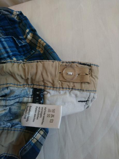 Chlapčenské modré kraťasy, topomini, 68-74 cm, topomini,74