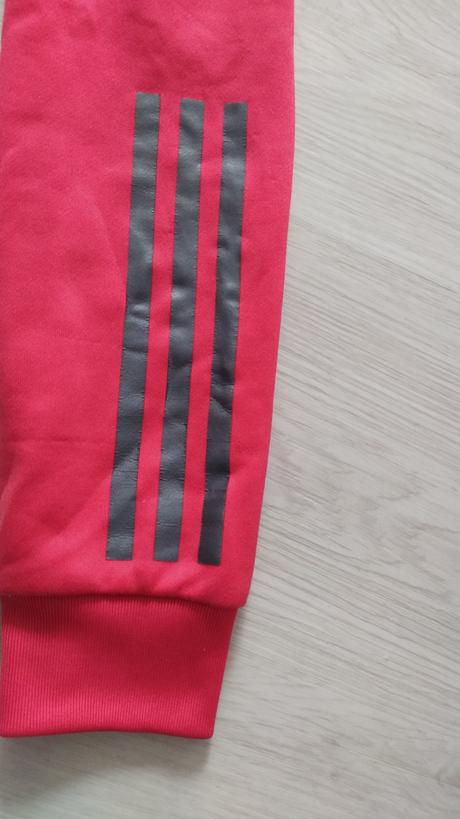 Lososovocervena mikina veľ.146-152, adidas,146