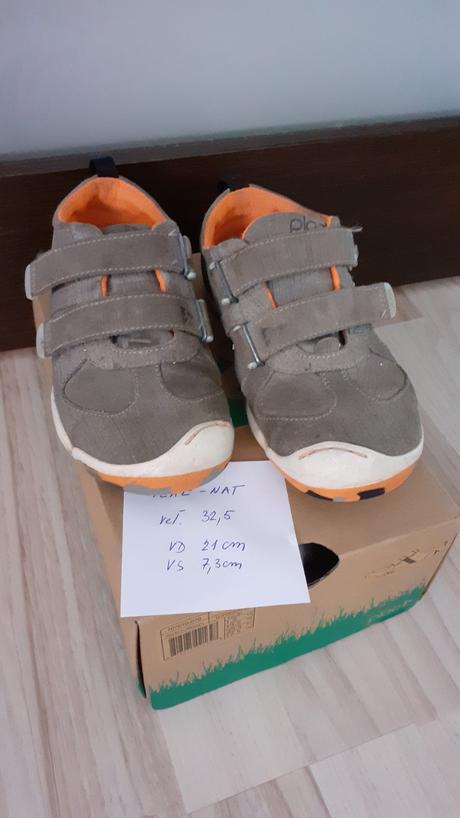 Kozene tenisky/topanky plae nat, 32