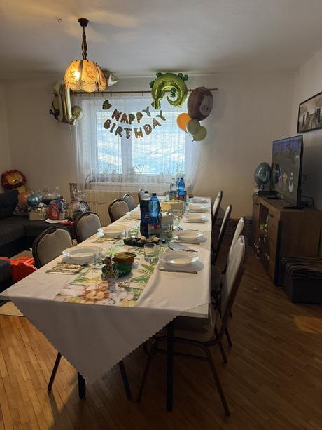 Narodeninová výzdoba safari 1 rok safari,