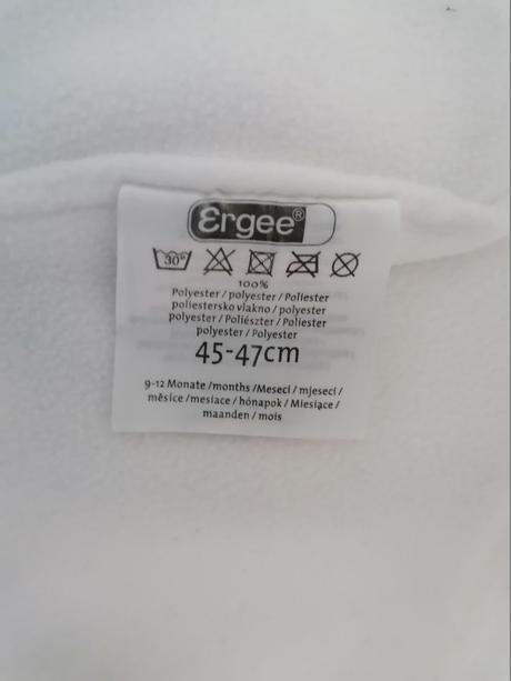 Zimna ciapka 80/86, ergee,80