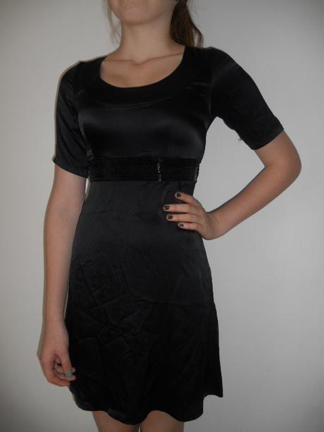 Saténové šaty, vero moda,36