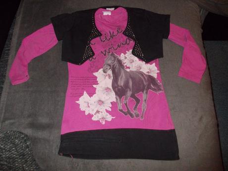 Tričko s bolerkom, 128