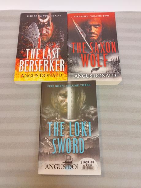 Angus donald - fire born set sp24,