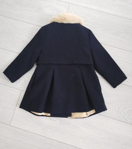 Prechodný kabátik s kožušinkou, f&f,92