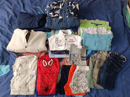 Balík chlapčenského oblečenia 104, 104–116