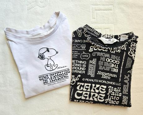 2x tričko 8-10r., h&m,134