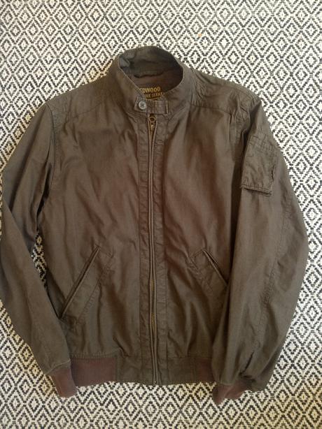 Pánska bunda redwood, s