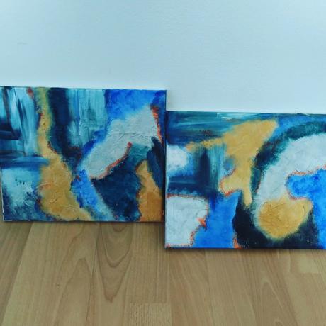 Plátno akryl 30x25,