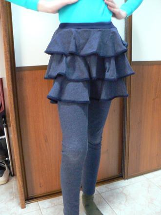 Dievčenské sukňolegíny modelko, veľ. 140, modelko,140