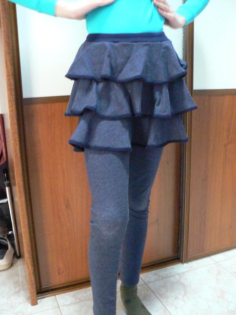 Dievčenské sukňolegíny modelko, veľ. 140, modelko,140