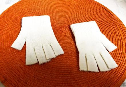 Strečové rukavice bez koncov pŕst, 