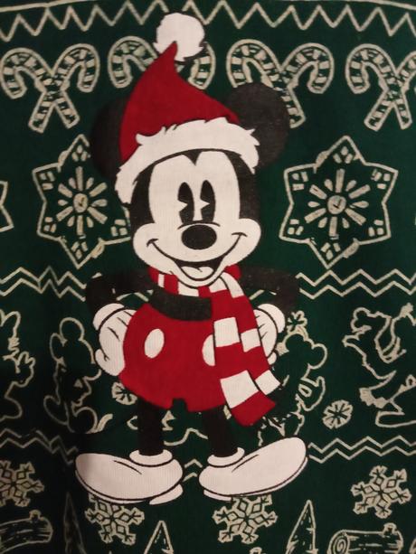 Mickey mouse body vianoce, reserved,86