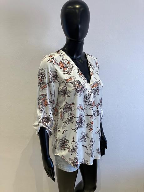 Dámska vzorovaná blúzka stradivarius (m), stradivarius,m