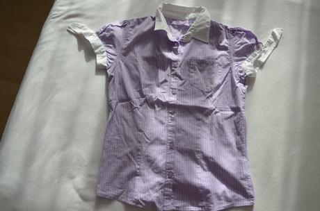 Dievčenská blúzka - krátky rukáv, terranova,152