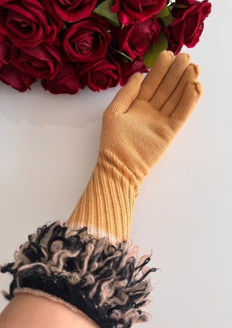 Missoni - pletené rukavice, s