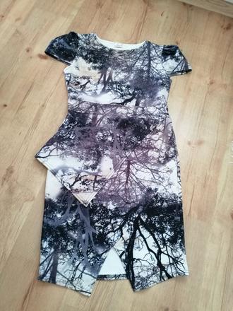 Šaty s prírodnou potlačou, 40