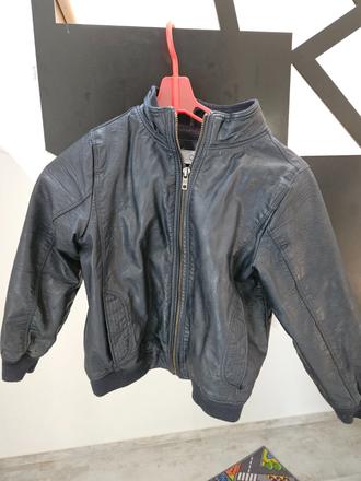 Koženková chlapčenská bunda oviesse, v.110, 110