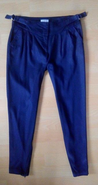 Trendy tmavomodré nohavice, 164