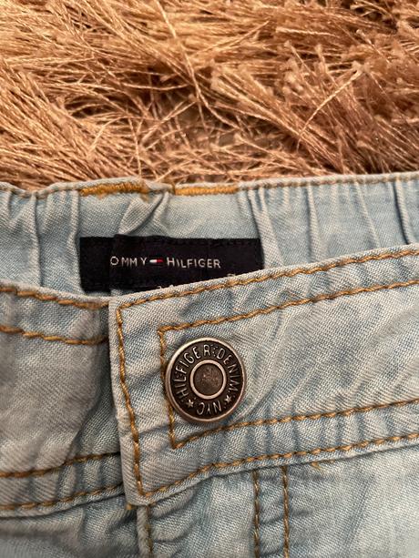 1x oblečené rifle zn. hilfiger na 5 rokov, tommy hilfiger,116