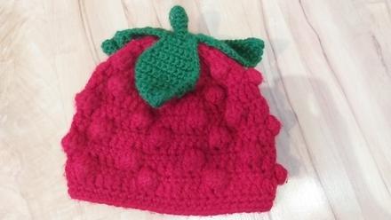 Čiapka jahôdka 98/104/110, 98