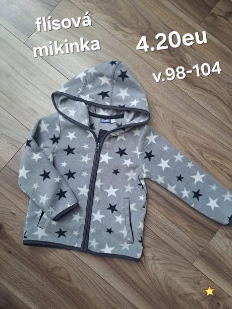 Flísová mikinka, 98