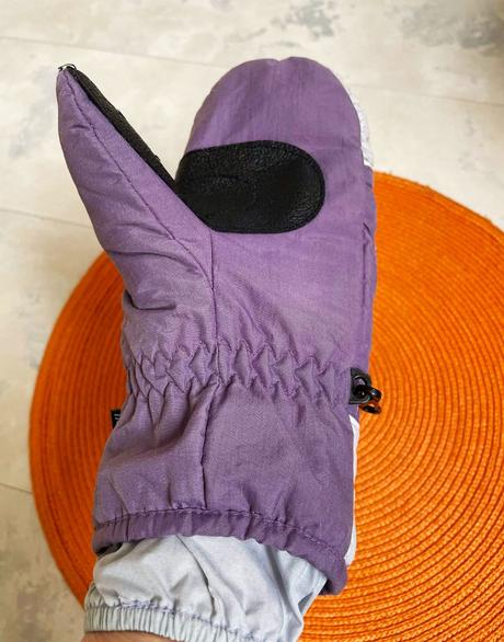 Zateplené lyžiarske rukavice, 