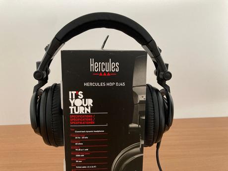 Hercules hdp dj45 slúchadla, 