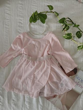 Baletkové šaty/ ružové šaty pre baletky/ baletky, zara,104